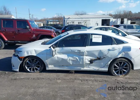 2020 Honda Civic Ex from USA, damaged, VIN 19XFC1F3XLE206379